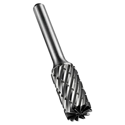Carbide Cylinder Burr with End Cut